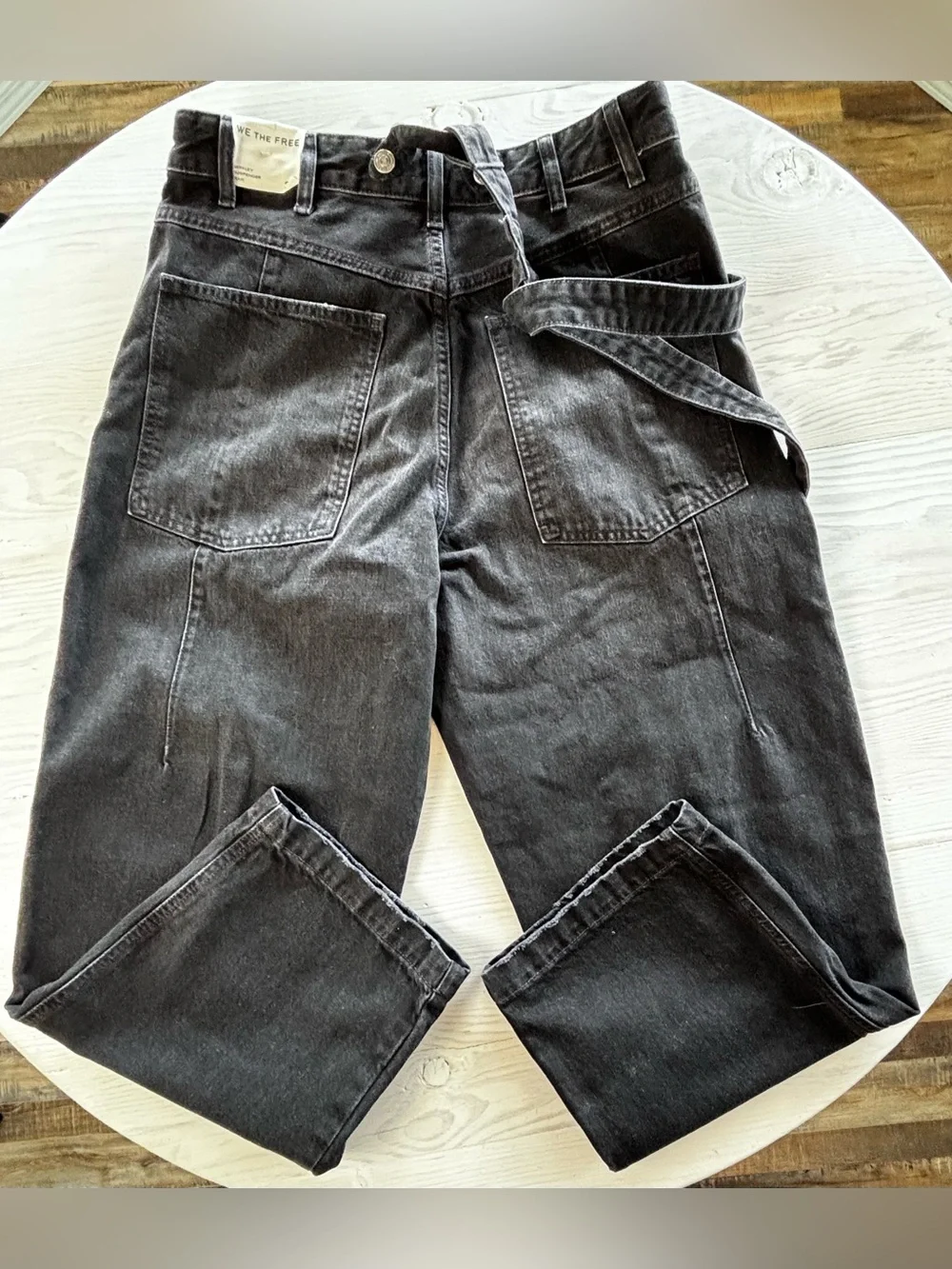 We The Free Berkley Suspender Jeans Size 29